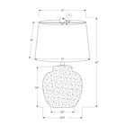 Monarch Specialties - Luminaire - 22 po H Lampe De Table - Béton Crème - Abat-Jour Ivoire / Crème - Moderne-Cet accessoire décoratif polyvalent illuminera tout espace contemporain, que vous le placiez sur une table d'appoint ou sur une table de chevet comme une option d'éclairage élégante