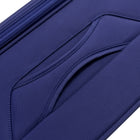Heys - Valise Xero Elite 2.0 26" - Bleu-Système spécial de poignée de chariot télescopique en aluminium léger de couleur assortie avec des hauteurs de verrouillage ergonomiques à plusieurs niveaux par bouton-poussoir pour plus de commodité et de confort