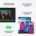 Apple - MacBook Pro 14 po - M5 Max - CPU 18 cœurs - SSD 2 To - Mémoire 36 Go - Argent-Connectez absolument tout - MacBook Pro comprend trois ports Thunderbolt 5, un port de recharge MagSafe 3, une fente pour carte SDXC, un port HDMI, une prise pour écouteurs ainsi que la puce N1 d'Apple pour le Wi-Fi 78 et le Bluetooth 6. Et il prend en charge jusqu'à quatre moniteurs avec la M5 Max