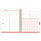 BrownTrout - 2024-2025 Plato Académique Blush Craquelé Hebdomadaire/Mensuel Planificateur de Bureau - 15.2 x 19.7 cm-Conception Durable - Des pages épaisses et de haute qualité permettent d'éviter l'usure et la déchirure tout au long de l'année