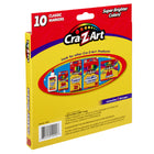 Cra-Z-Art - Marqueurs non toxiques lavables Broadline - Paquet de 10-Chaque paquet comprend 10 pièces de couleurs classiques vives et audacieuses pour un arc-en-ciel de possibilités créatives