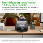 Epson - Scanneur de documents couleur recto verso sans fil WorkForce ES-590W-Grand écran tactile couleur de 10,9 cm - pour numériser sans ordinateur avec ScanWay directement vers des comptes de messagerie électronique, services de stockage infonuagique ou clés USB à mémoire flash connectées