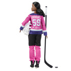 Mattel - Poupée de hockey Barbie Tim Hortons PWHL - Noire-Conçu pour les enfants de 3 ans et plus.