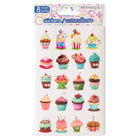 Merangue - Pack d'autocollants - Cupcakes - 160 autocollants/paquet-Comprend 8 feuilles d'autocollants Cupcake (160 autocollants/paquet)