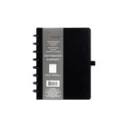 Cambridge - Cahier Disc, noir, petit - 8,75 po H x 6,67 po l-Couverture en polyuréthane durable avec coins arrondis
