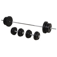 Soozier ensemble d’haltères et de barre réglables 145 lb-Il suffit de quelques secondes pour l'assembler, puis vous pouvez vous concentrer sur l'exercice 
