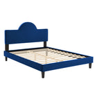 Modway - Soleil Performance Velvet Lit King, Marine-Lit King