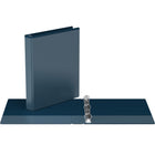 Davis Group Super offre Easyview, Reliure View à anneaux ronds 1 po, personnalisable, paquet de 6 - Bleu Marine-1 po