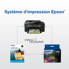 Epson - Cartouches d’encre 220 - Noir Grande Capacité/Couleur standard CMJ-6