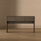 Manhattan Comfort - Console moderne Linda à 3 tiroirs - noyer brun-9