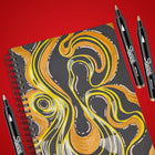 Sharpie - Marqueurs créatifs - Pointe Pinceau - métalliques - paquet de 10-Les marqueurs à pointe ronde offrent des lignes épaisses et constantes à chaque passage