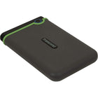 Transcend - Disque dur portable USB 3.1 Storejet 25M3 - 2 To - Gris fer-Robuste et portable