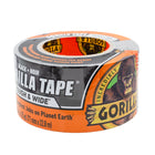 Gorilla - Ruban adhésif Tough & Wide - 2,8 po l x 25 yd L - Noir-Endos renforcé et robuste : le tissage serré contribue à la densité du ruban Gorilla, mais il peut être déchiré à main