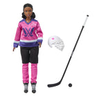 Mattel - Poupée de hockey Barbie Tim Hortons PWHL - Noire-La poupée Barbie PWHL de Tim Hortons est un cadeau parfait pour tous les fans de hockey en herbe.