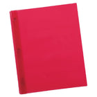 Couverture de Rapport Poly Oxford - Format Lettre - Rouge-Comprend 3 attaches métalliques pour maintenir en toute sécurité jusqu'à 50 feuilles de papier perforé de 3 trous de taille lettre