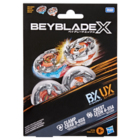 Hasbro - Beyblade Dual Pack - Assortiment-DOMINER LA COMPÉTITION AVEC BEYBLADE X : La compétition est plus captivante que jamais avec l'arène Beystadium Combats mobiles pour toupies de compétition. Il suffit d'assembler les toupies, de les mettre sur les lanceurs, puis... 3-2-1 Hypervitesse ! (Arène Beystadium requise, vendue séparément)