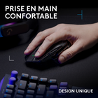 Logitech G502 X LIGHTSPEED Souris Gaming Sans Fil - Noir-Capteur Gaming HERO 44K : Précision idéal jusqu'au sub-micron pour une acuité haute-précision sans lissage/filtrage/accélération pour des hautes performances de gaming à chaque fois