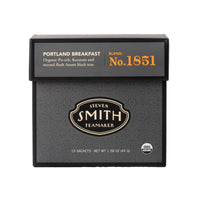 Steven Smith Teamaker - Thé noir portland breakfast - 6 x 15 sachet-Notes de dégustation : Malt, cuir, tourbe