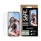PanzerGlass - SAFE Protecteur d'écran avec Aligneur pour Samsung S25-Garde votre appareil à l'abri de vos tâtonnements, chutes et fissures quotidiens