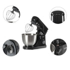 Commercial Chef - Batteur sur socle électrique de 4,7 pintes-7 réglages de vitesse : Ce mélangeur électrique avec bol dispose de 7 réglages variés pour que vous puissiez trouver la vitesse parfaite pour votre recette souhaitée. Que vous pétrissiez de la pâte pour des bretzels moelleux faits maison, des baguettes fraîches ou une pâte à gâteau pour des desserts décadents, vous avez 7 choix plus une option d'impulsion. Notre batteur à gâteau avec bol et support est un ajout parfait à votre cuisine.