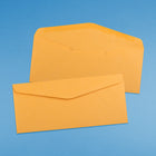 JAM Paper Enveloppes format livret à rabat commercial gommé, 4 1/8 x 9 1/2 po, brun kraft, 250 par paquet-Idéales pour les cartes de vœux, les cartes d’invitation, les faire-part de mariage et autres
