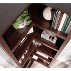 Sauder - Bibliothèque d'angle à 5 étagères - Cerisier Select-7