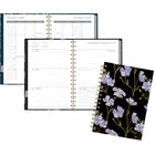 Mead - Agenda hebdomadaire/mensuel bleuet 2025 - 8-1/2 po H x 5 1/2 po l - Multicolore - Bilingue-Format des pages : 8 1/2 po H x 5 1/2 po l
