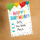 Creative Teaching Press Happy Birthday Awards, lot de 30-Imprimé sur du papier cartonné pour plus de durabilité