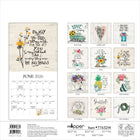 Hopper Studios - 2026 Aimer Le Voyage Calendrier mural Suspendu Mensuel - 30,5 cm l x 61 cm H - Anglais-Conception Durable - Le papier lisse de haute qualité résiste au froissage et ay débordement de l'encre, et la reliure enveloppante épaisse et enduite, fermement fixée par un grand sceau, assure la longévité tout au long de l'année