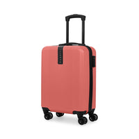 Bugatti - Valise de cabine à coque rigide 21.50 po de la collection Alexandria - Corail-Fabriqué en composite de polycarbonate léger et résistant et mélange d'ABS