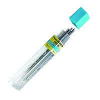 Pentel - Recharges de mine HB pour porte-mines Super Hi-Polymer - 0,7 mm - 12 recharges/tube - Paquet de 12-Mines de rechange de 0,7mm pour les porte-mines.
