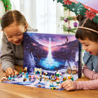 LEGO - Disney Princess Le calendrier de l’Avent 2025-Plateau de jeu et toupie à construire fantastiques - La boîte de Calendrier de l’Avent LEGO Disney devient un plateau de jeu doté d’une toupie à construire et de 5 personnages pour que 5 personnes puissent jouer ensemble