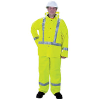 Zenith Safety - Imperméables Pour La Circulation De Première Qualité Rz900, Petit, Jaune Lime Haute Visibilité, paquet de 2-Couleur Jaune lime haute visibilité