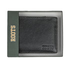 Roots - Portefeuille Slim Fold de pour hommes avec carte d'identité amovible - Noir-Livré dans un coffret cadeau