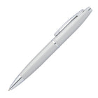 A.T. Cross - Stylo à bille Calais, chrome satiné-La pointe moyenne produit des lignes nettes et foncées de 0,31 mm pour une excellente visibilité.  