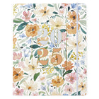 Graphique - 2024-2025 Académique Floral Tropical Mensuel Planificateur de Bureau - 20.32 x 25.4 cm-18 mois