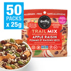 Healthy Crunch - Mélange de fruits et de graines de pomme et de raisin, 50 unités x 25 grammes-Sans noix