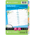 Day-Timer - Recharge datee Kathy Davis 2026 2 pages/semaine de bureau - 8 1/2 po H x 5 1/2 po l - bilingue-Format des pages : 8 1/2 po H x 5 1/2 po l