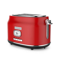 Westinghouse - Grille-pain 2 tranches - rouge-Contrôle de brunissage variable : choisissez le niveau de croustillant parfait pour votre pain, bagels, gaufres, et plus