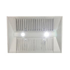 KUCHT KRH3610A 36 po Hotte murale - 900 CFM - Acier inoxydable-Écran LCD à capteur tactile permettant de choisir la vitesse de ventilation appropriée
