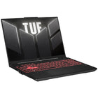 ASUS - Ordinateur portable TUF Gaming A16 16" - AMD Ryzen 5 7535HS - GeForce RTX 4050 - 16 Go RAM - 1 To SSD - Win 11 - Gris-Nouveaux flous d'arrière-plan de haute qualité activés par l'IA.