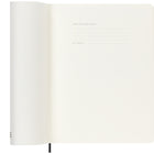 Moleskine - 2026 Agenda semainier Classic 12 mois à couverture souple - 7.5" x 9.75" - Noir-Papier sans acide couleur ivoire 70 g/m2