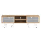 Modway - Nomad 59 po Meuble TV, Chêne-Pieds en épingle à cheveux