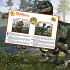 Prime 3D - Tyrannosaure rex et raptors - 100 pièces-Dimensions une fois complété : 30 x 23 cm (12 po x 9 po)