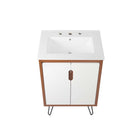 Modway - Energize 24" Vanette de salle de bain - Blanc cerise-8