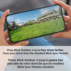 Amazon - Module de synchronisation Blink XR-Mettez la maison entre vos mains — Contrôlez jusqu'à 10 appareils Blink à partir de l'application Blink, ce qui vous permet d'armer, de désarmer et d'utiliser facilement un groupe de vos caméras ensemble.