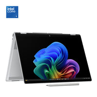 HP - 14 po Omnibook 5 Flip - Intel Core 5-120U - 512 Go SSD - 16 Go RAM - Windows 11 Famille-Découvrez une nouvelle perspective avec Windows 11 : Depuis le rajeunissement du menu Démarrer jusqu’aux nouvelles façons de vous connecter à vos personnes préférées, aux nouvelles, aux jeux et au contenu, Windows 11 est l’endroit idéal pour penser, s’exprimer et créer de façon naturelle