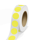 JAM Paper - Rouleaux d'étiquettes standard - Burst - joint de 2 -25 pouces - jaune fluo - 125 étiquettes/rouleau-Couleur : Jaune fluo | Faites ressortir votre courrier avec des étiquettes d'adresse d'expédition colourées.