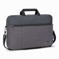 Nextech - Porte Documents pour ordinateur portable de 17,3 po - gris-Compartiment pour ordinateur portable 17,3" 