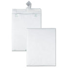 Quality Park - Enveloppes Tyvek blanches pour catalogue 12 po x 15 1/2 po, bte/100 - Redi-Strip-Redi-Strip